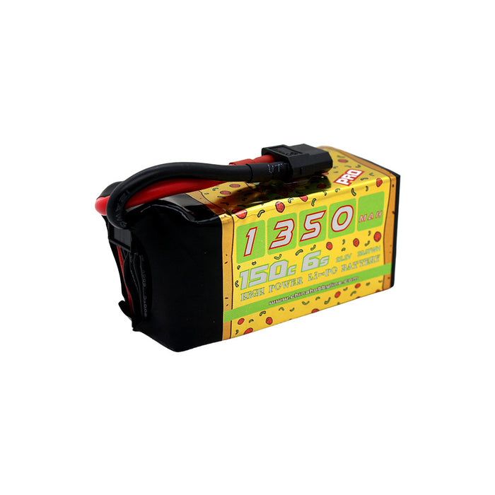 CNHL Pizza Series 1350mAh 22.2V 6S 150C Lipo Battery with XT60 Plug