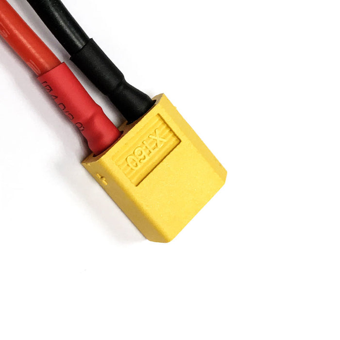 CNHL XT60 Male Plug Connector to XT30U Female Plug 14AWG Soft Silicone Wire Cable 50mm