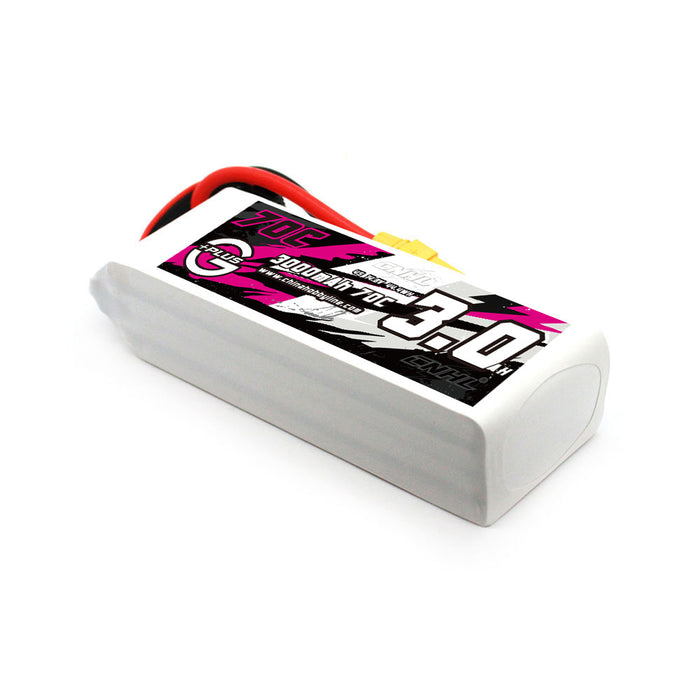 [Combo] 2 Packs CNHL G+plus 3000mAh 14.8v 4s 70c Lipo Battery with XT90 Plug - UK/CA Warehouse