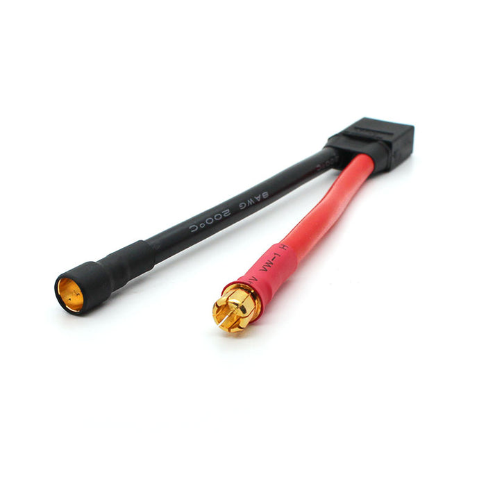 8AWG XT90 Female to 8.0mm Bullet Adapter