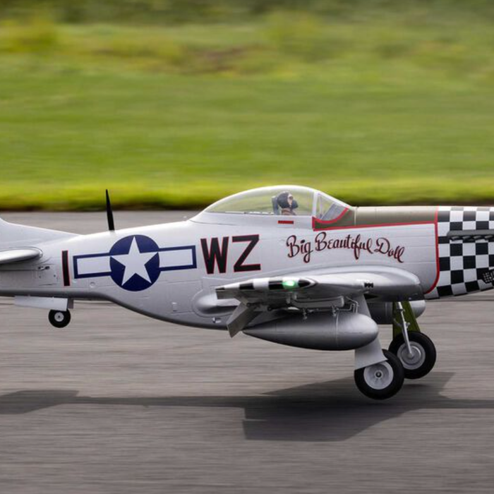 E-flite P-51D Mustang "Big Beautiful Doll" 1.5m Review: What’s New, Flight Performance & Setup
