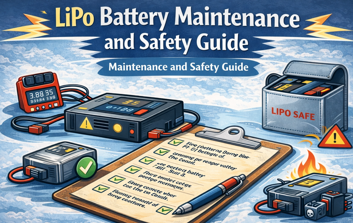 LiPo Battery Maintenance and Safety Guide | Lifespan, Safety, and ...