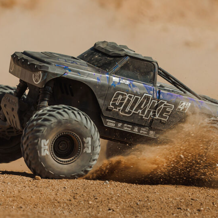 ARRMA QUAKE 4S monster truck battery guide