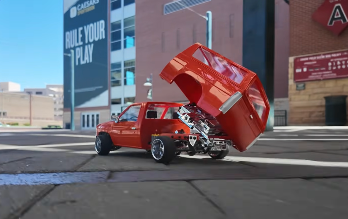 Redcat 1993年日産ハードボディ ベッドダンサー レビュー — ChinaHobbyLine