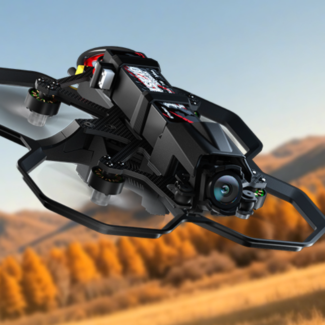iFlight Defender 20 Lite X O4 2S HD FPV drone flying outdoors with DJI O4 Wide camera