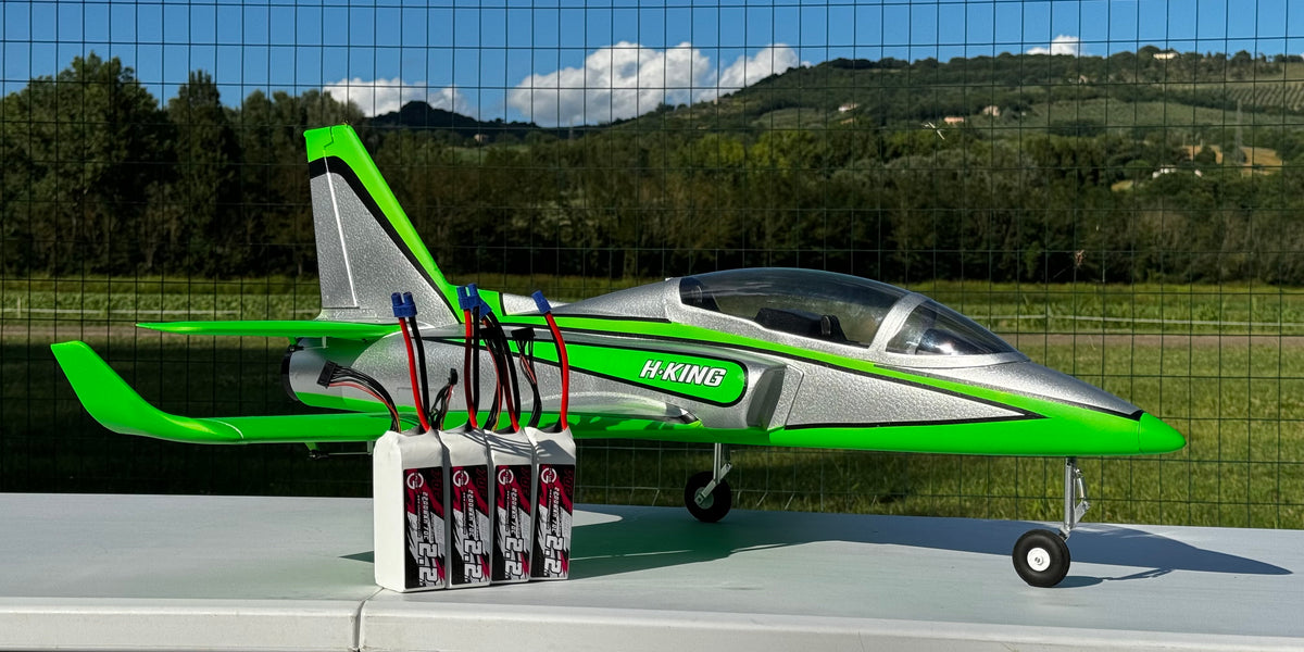 6S EDF Jet Batteries for H-King Viper 64 | Top Power — ChinaHobbyLine