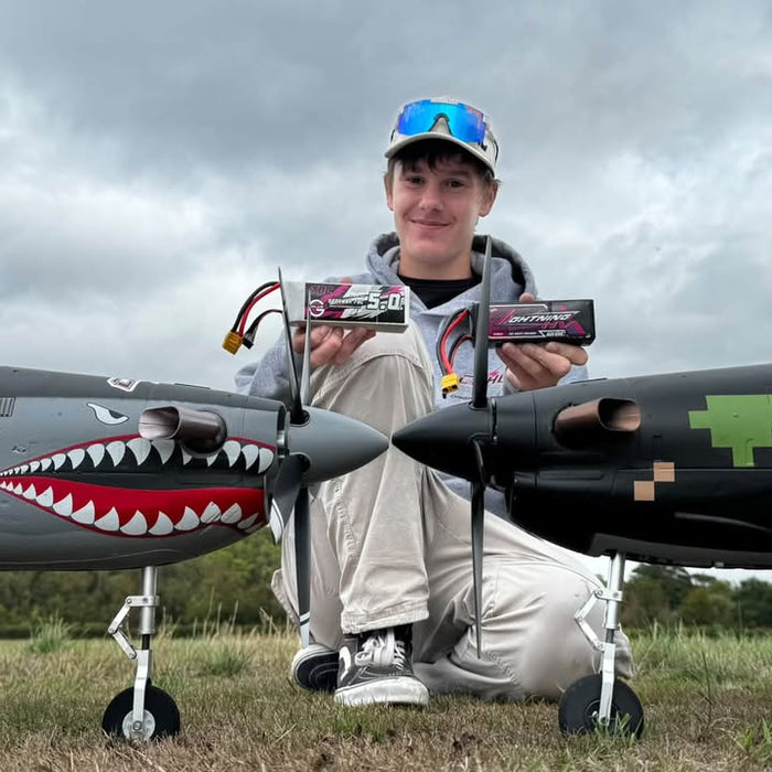 CNHL Super Tucano V1 and V2 1600mm RC planes with CNHL 6S batteries