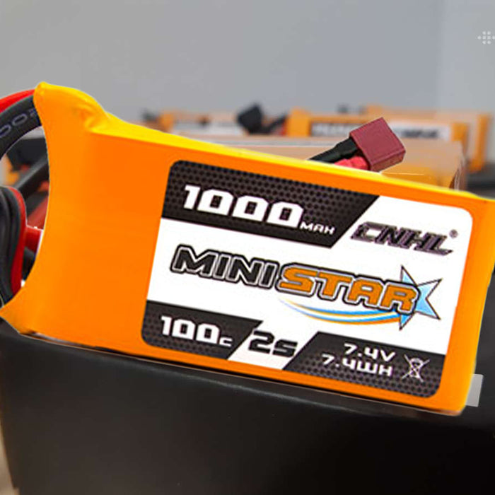 1000mah 7.4v 2s 40c lipo battery