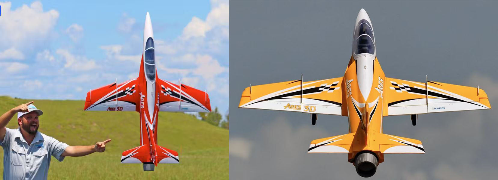 Freewing Ares 3D EDF Jet – First True 3D EDF Explained + Battery