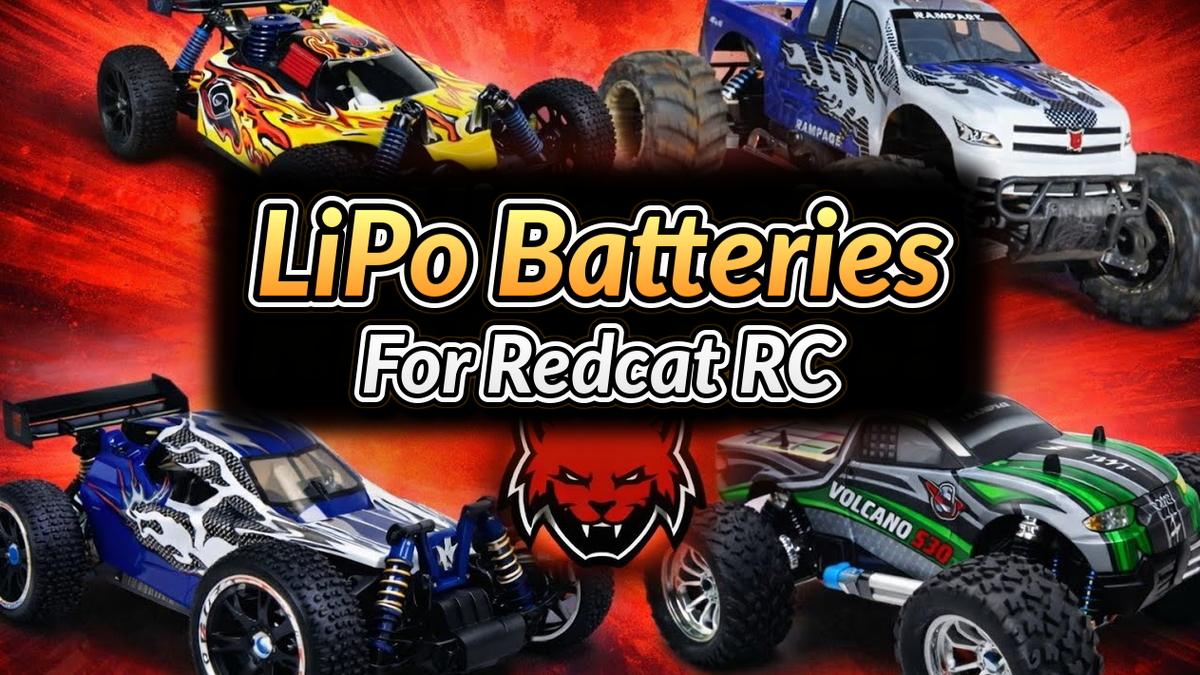LiPo Battery for Redcat RC Cars | 2S 3S 4S 6S Options — ChinaHobbyLine