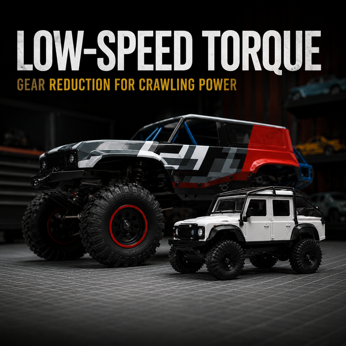 CNHL Officially Licensed 1:43 Land Rover Defender 110 Pick-Up RC Crawler