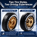Racing tires and drift tires for Scania S730 1/64 mini RC tractor trailer