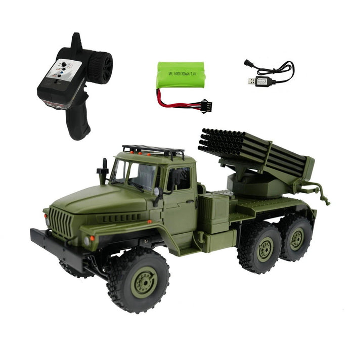 WPL B36-2 BM-21 1/16 6WD RC Military Rocket Launcher Truck WPL B36-2 BM-21 1/16 6WD RC Military Rocket Launcher Truck