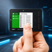 ISDT BG-8S smart battery checker showing 1-8S LiPo cell voltage on color display