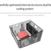 ISDT D2 Mark II internal structure with dual fan cooling system for stable charging performance