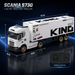 Scania S730 1/64 RC tractor trailer dimensions 9cm tractor and 16cm trailer