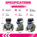 CNHL Pilot figure specifications for 80-90mm EDF aircraft with dimensions and weight