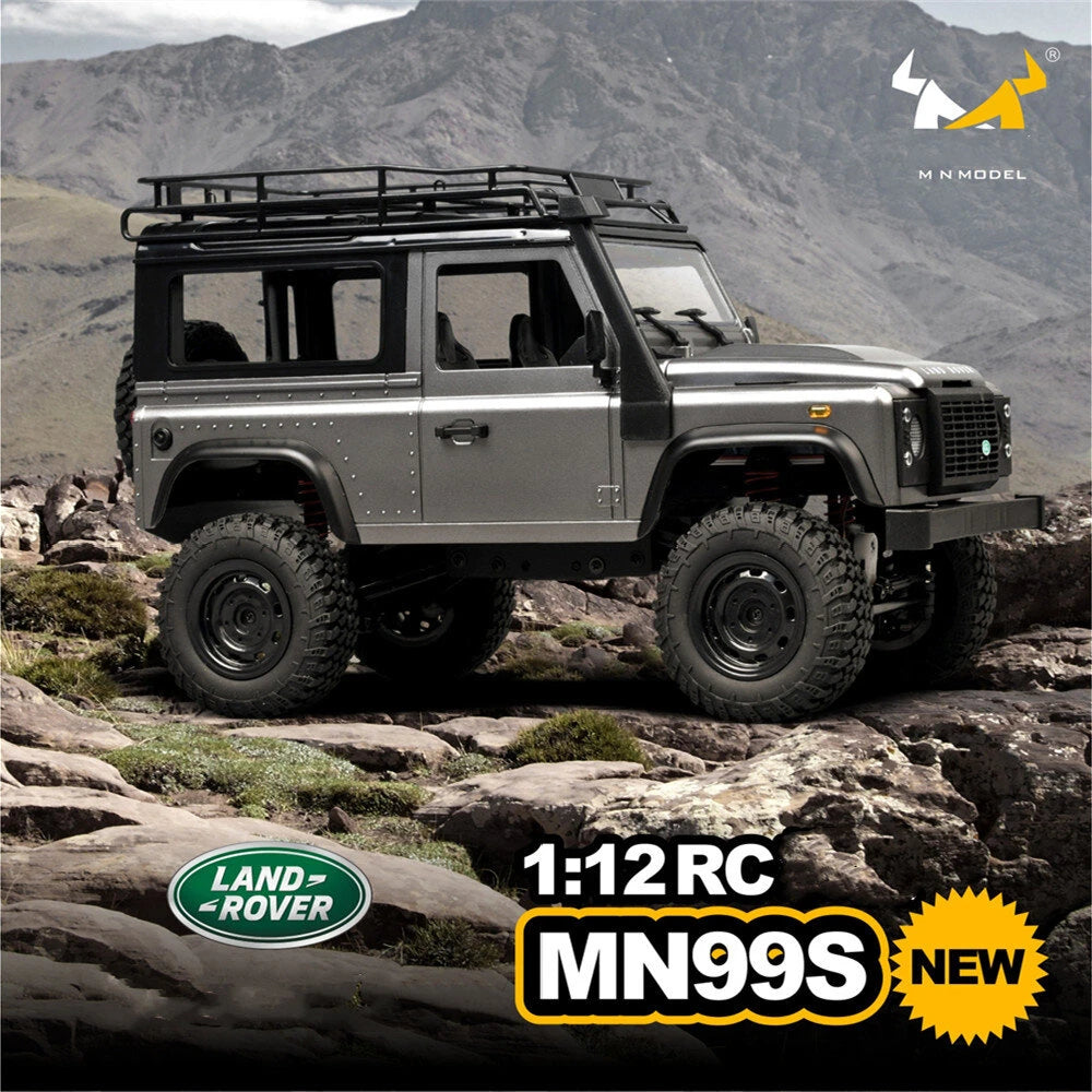 MNRC MN99S RC Crawler Car – 1/12 Land Rover Defender D90 4WD Off