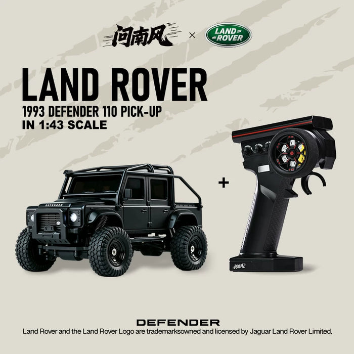 CNHL Officially Licensed 1:43 Land Rover Defender 110 Pick-Up RC Crawler