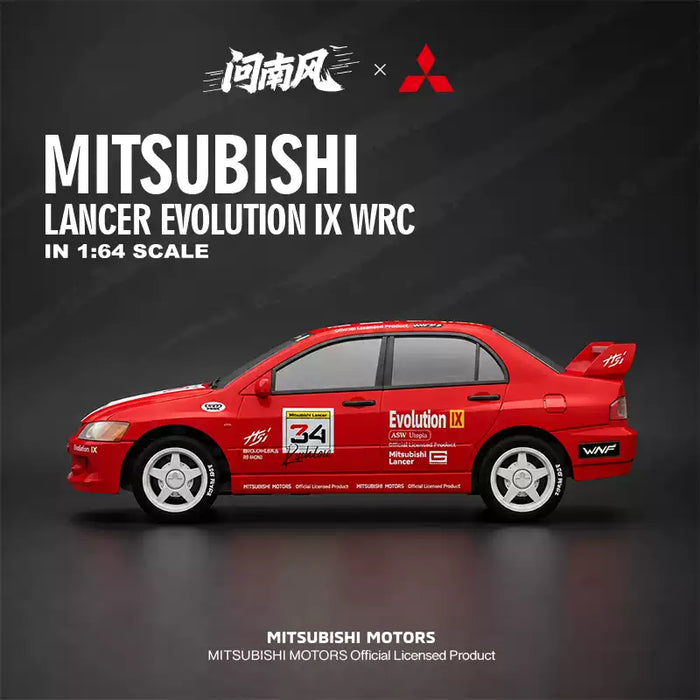 Voiture RC de drift CNHL WNF Mitsubishi Lancer Evolution IX 1:64 avec gyroscope et commande proportionnelle