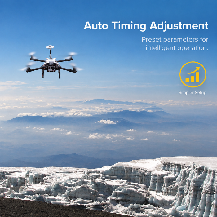 حزمة مزدوجة من متحكمي السرعة الإلكترونيين Hobbywing XRotor PRO بقدرة 40A – متحكم سرعة إلكتروني عديم الفُرش للمروحيات متعددة الدوارات، بجهد 3–6S، للطائرات المسيّرة