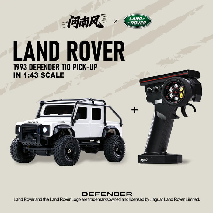 CNHL Officially Licensed 1:43 Land Rover Defender 110 Pick-Up RC Crawler