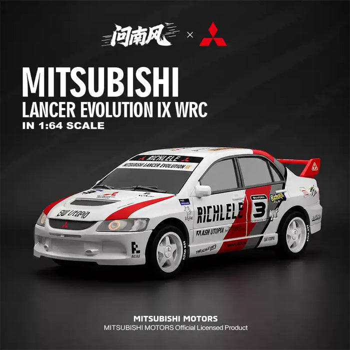 Voiture RC de drift CNHL WNF Mitsubishi Lancer Evolution IX 1:64 avec gyroscope et commande proportionnelle