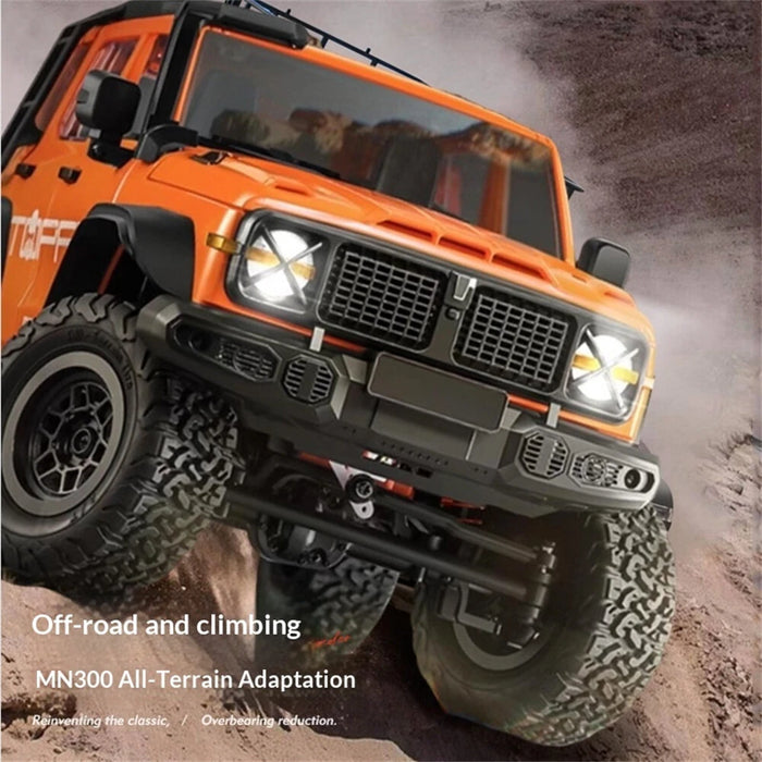 MNRC MN300 RC rock crawler off-road climbing terrain