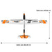 CNHL KAVAN Pulse 2200 V2 2206mm dimensions and 3-view layout