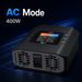 ISDT K4 AC mode RC battery charger with up to 400W total charging power