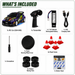 Hstar D24-04S Toyota GR Yaris style RC drift car with battery charger controller cones racing tires and sticker sheet
