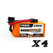 CNHL MiniStar 1300mAh 5S 120C LiPo Battery Combo Pack