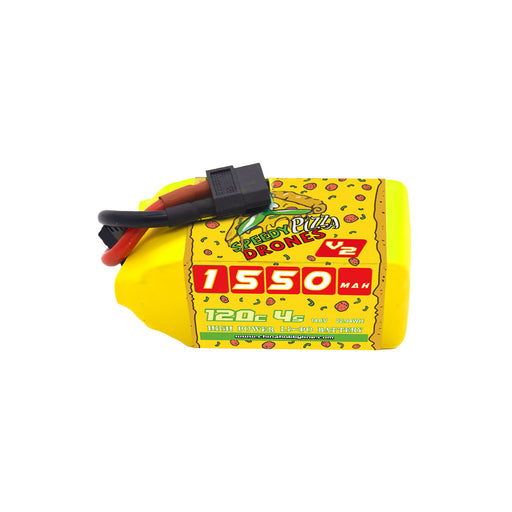 CNHL Speedy Pizza 1550mAh 14.8V 4S Lipo Battery 120C with XT60 Plug