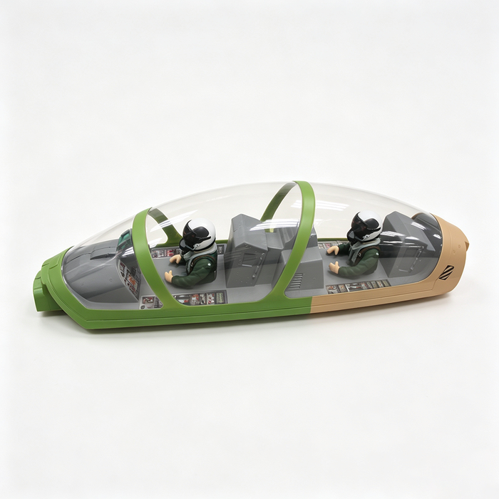 CNHL Super Tucano V2 1600mm Replacement Cockpit Canopy & Battery Hatch with Pilots