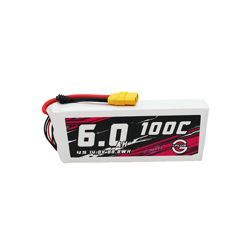 CNHL G+Plus 6000mAh 14.8V 4S 100C Lipo Battery with XT90 Plug
