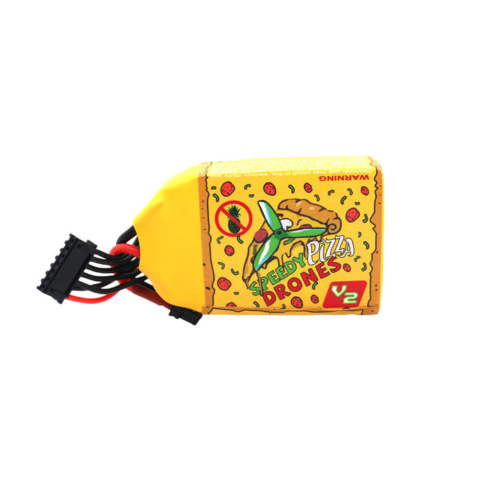 CNHL Pizza Series 600mAh 22.2V 6S 120C Lipo Battery With XT30U