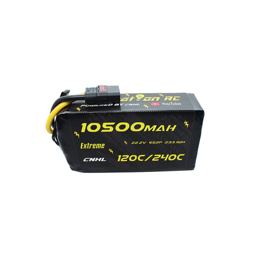 CNHL Innovation RC Series Extreme 10500mAh 22.2V 6S 120C Lipo Battery with QS8 Plug