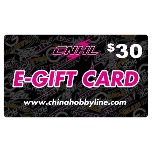 Chinahobbyline $30 E-Gift Card