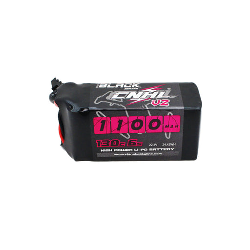 CNHL Black Series 1100mAh 22.2V 6S 130C Lipo Battery with XT60 Plug