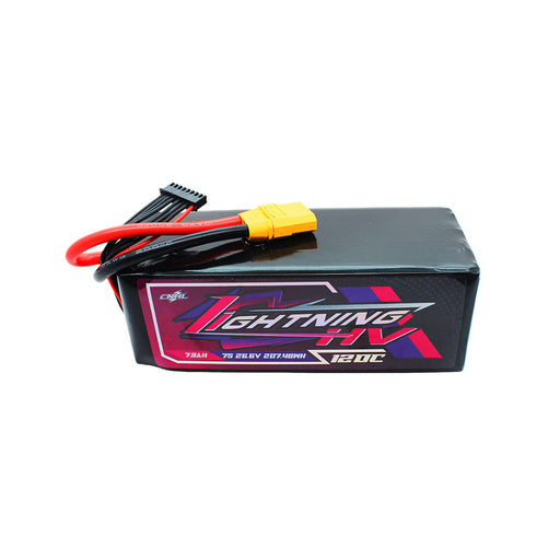 CNHL Lightning LiHV 7800mAh 26.6V 7S 120C HV Lipo Battery with XT90 Plug
