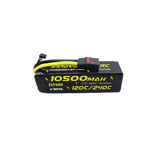 CNHL Innovation RC Series Extreme 120C 11.1V 3S 10500mAh Lipo Battery with QS8 Plug
