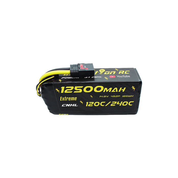 CNHL Innovation RC Series Extreme 12500mAh 14.8V 4S Lipo Battery 120C with QS8 Plug