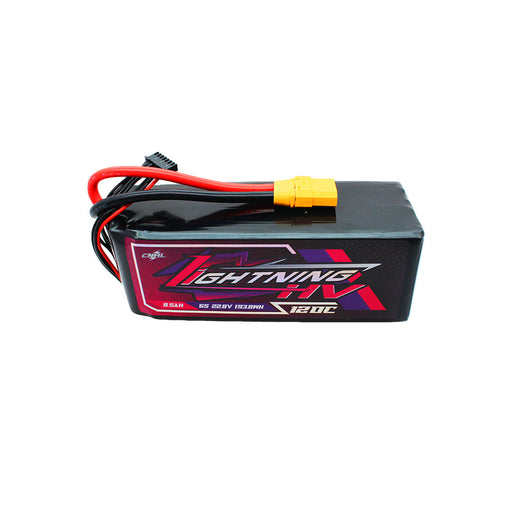 CNHL Lightning LiHV 8500mAh 22.8V 6S 120C HV Lipo Battery with XT90 Plug