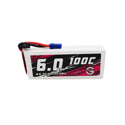 CNHL G+Plus 6000mAh 22.2V 6S 100C Lipo Battery with EC5 Plug