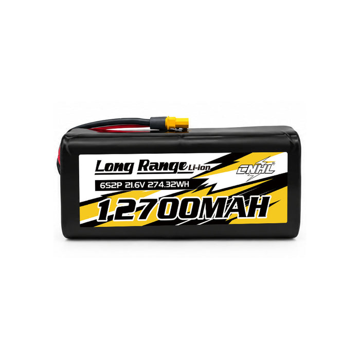 CNHL Long Range Series 12700mAh 21.6V 6S 21700 Li-ion Battery with XT60 Plug