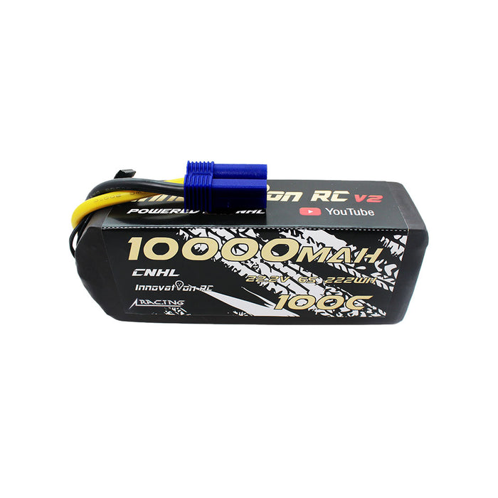 CNHL Innovation RC Serisi 10000mAh 22.2V 6S 100C Lipo Pil EC5 Fişli