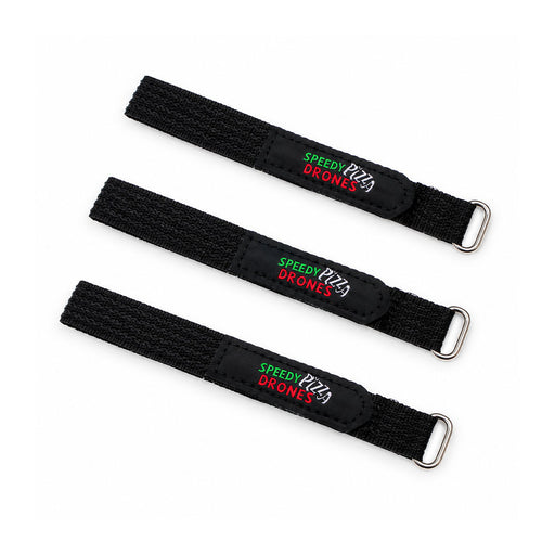 CNHL Speedy Pizza Drones FPV Battery Straps 250mm (3-Pack)