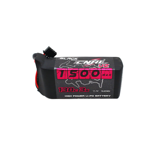 CNHL Black Series 1500mAh 11.1V 3S 130C Lipo Battery with XT60 Plug