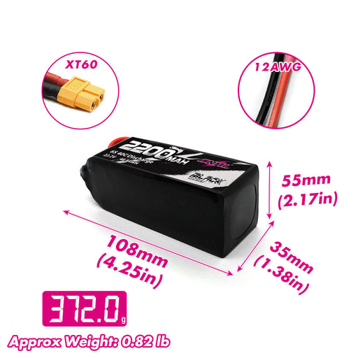 DXF 2 Packungen LIPO AKKU, 6S LIPO AKKU mit 22.2V, 7000mAh, 100C Abgabe, EC5 Stecker, für Drones, RC Flugzeuge, Lastwagen, Hubschrauber und mehr, LIPO 6S, 6S LIPO, Akku im Format 6S1P DXF 2 Packungen LIPO AKKU, 6S LIPO AKKU mit 22.2V, 7000mAh, 100C Abgabe, EC5 Stecker, für Drones, RC Flugzeuge, Lastwagen, Hubschrauber und mehr, LIPO 6S, 6S LIPO, Akku im Format 6S1P