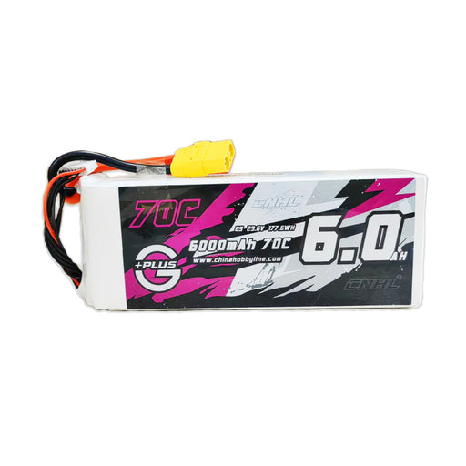 CNHL G+Plus 6000mAh 29.6V 8S 70C Lipo Battery with XT90 Plug